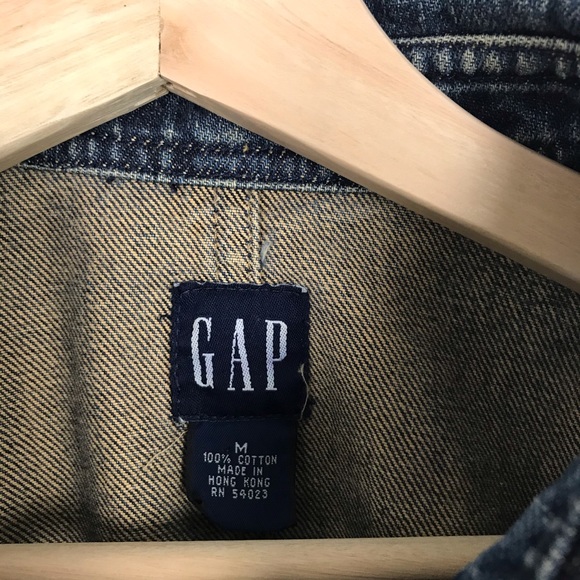 GAP Denim Jacket Size Medium - Picture 2 of 3